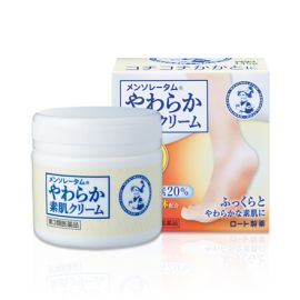 【Rohto Pharmaceutical】 Mentholatum Yawaraka Suhada Cream U 145g 4987241116591image