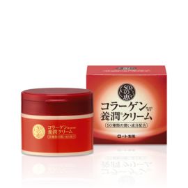 【Rohto Pharmaceutical】 50-no-megumi Collagen Yojyn Cream 90g 4987241133192image