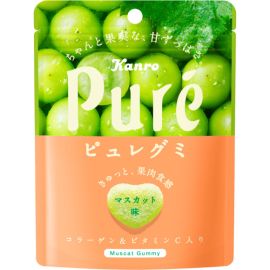 【Kanro】 Pure gummy Muscat 56g 4901351058640image
