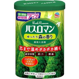 【Earth Corporation】 Bath Roman scent of Relaxing forest 600g 4901080579317image