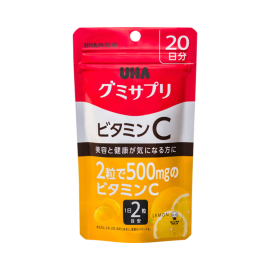 【UHA Mikakuto】 Gummi Supplement Vitamin C SP 20 days 40 tablets 4902750649958image