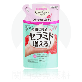 【Rohto Pharmaceutical】 Care Cera Highly Moisturizing Body Wash F Rose Replacement 350ml 4987241142972image