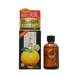 【Utena】 Yuzu oil additive-free hair oil 60ml 4901234369313image