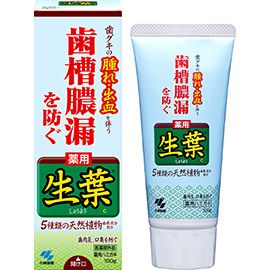 【Kobayashi】 Fresh leaves toothpaste 100 g. 4987072008041image