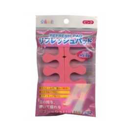 【Minoura】 Toshi Komachi Refresh Pad Pink 2 pcs 4907706100446image