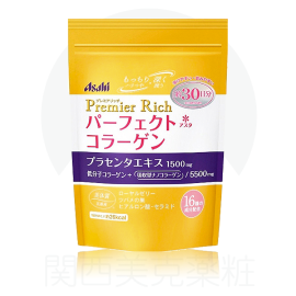 【Asahi Group Foods】 Asahi Premier Rich Collagen + Placenta (Gold Upgraded Version) 228g 4946842637188image