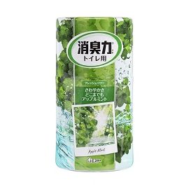 【ST】 Shoushuriki Toilet deodorant power Applemint 400ml 4901070115037image
