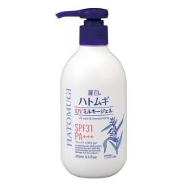 【Kumano Oil】 Reihaku Hatomugi UV milky gel 250ml 4513574027732image