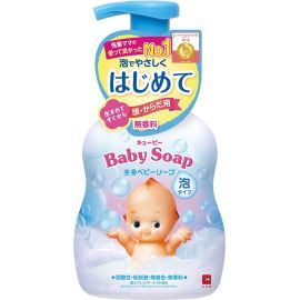 【Milk Stone Kyoshinsha】 Kewpie Whole body baby soft body pumping type 400ml 4901525956406image