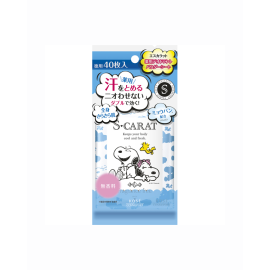 【KOSE】 S-CARAT Medicated Deodorant Powder Sheet Fragrance-free Value Pack 40 sheets 4971710391015image