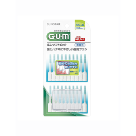 【SUNSTAR】 GUM periodontal care soft interdental cleaning stick SS-M 40 sticks 4901616215641image