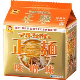 【TOYO SUISAN】 Maruchan Seimen miso 5 packs 4901990513081image