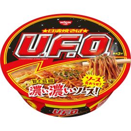 【Nissin Foods】 Yakisoba U.F.O. foods Instant noodles Yakisoba UFO Cup 128 g 4902105022122image
