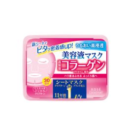 【KOSE】 CLEAR TURN Essence Mask Collagen 30 sheets 4971710319378image
