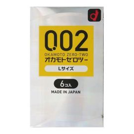 【Okamoto】 Zero Two L size clear 6 pcs 4547691710505image