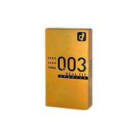 【Okamoto】 Zero Zero Three Real Fit Natural 10 pcs 4547691689610image