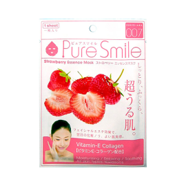 【Sun smile】 Pure Smile Essence Mask Strawberry 1 sheet 4526371000303image