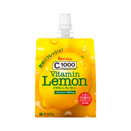 【House Wellness】 C1000 Vitamin Lemon Jelly 180g 4530503181143image