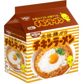【Nissin Foods】 Food Chicken Ramen 85g ×5 4902105051108image