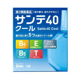 【Santen Pharmaceutical】 Sante 40 Cool 12ml 4987084411273image