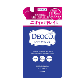 【Rohto Pharmaceutical】 Deoco Medicated Body Cleanse Refill 250ml 4987241157686image