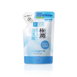 【Rohto Pharmaceutical】 HADA LABO Gokujun hyaluronic foam Facial Wash Refill 140ml 4987241145621image