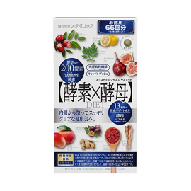【Metabolic】 Yeast x Enzyme D Value 280mg x 132 grains 4933094031819image