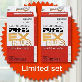 【Alinamin (takeda)】 Alinamin EX Plus 270 tablets Limited set of 2 4987123145428-1image