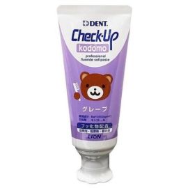 【LION】 DENT. Check-up Kodomo (Grape) 60g 4903301165996image