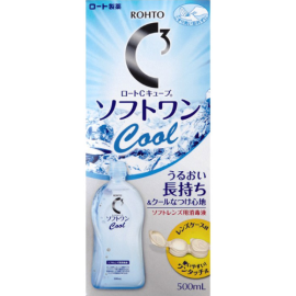 【Rohto Pharmaceutical】 C Cube Soft One Cool a 500ml 4987241150267image