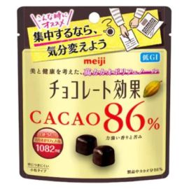 【Meiji】 Chocolate effect cacao 86% pouch 37g 4902777026473image