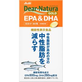 【Asahi Group Foods】 Dear Natura GOLD EPA & DHA 360 tablets 4946842639021image