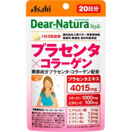 【Asahi Group Foods】 Dear Natura Style Placenta x Collagen 60 tablets 4946842637102image
