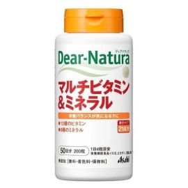 【Asahi Group Foods】 Dear Natura Multivitamin & Mineral 200 tablets 4946842634699image