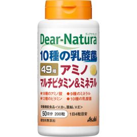 【Asahi Group Foods】 Dear Natura 49Kinds Amino Multivitamin & Mineral 200 tablets 4946842638888image