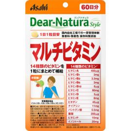 【Asahi Group Foods】 Dear Natura Style Multivitamin 60 tablets 4946842636501image