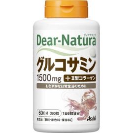【Asahi Group Foods】 Dear Natura glucosamine + type II collagen 360 tablets 4946842635528image
