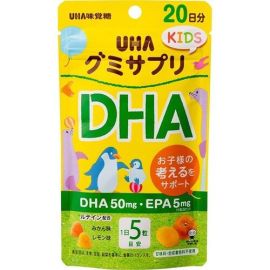 【UHA Mikakuto】 Gummy Supplement KIDS DHA 100 tablets 4902750696846image