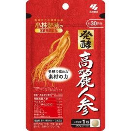 【Kobayashi】 Fermented Ginseng 30 tablets 4987072047699image