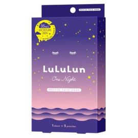 【Dr. Lululun】 Lululun One Night Rescue Moisturizer 1 sheet×5 bags 4582305069754image