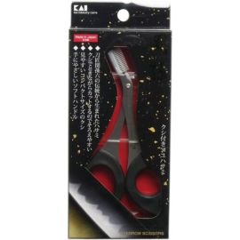 【Kaijirushi】 Sekimagoroku Eyebrow scissors with comb 4901601286533image