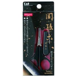 【Kaijirushi】 Sekimagoroku thin blade safety scissors 4901601286618image