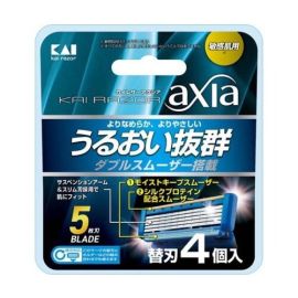 【Kaijirushi】 KAIRAZOR axia spare blade 4 pcs 4901331000614image