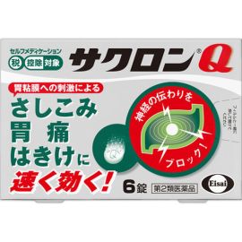 【Eisai】 Sacron Q 6 tablets 4987028105671image