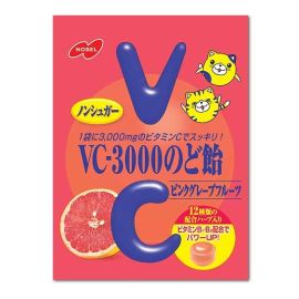 【Nobel】 VC3000 Throat Lozenge Pink Grapefruit 90g 4902124680433image