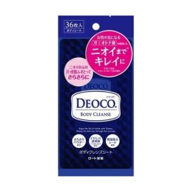 【Rohto Pharmaceutical】 Deoco body cleanse sheet 36 sheets 4987241165896image