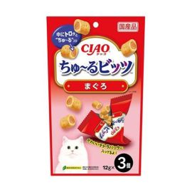 【Inaba】 Ciao Churu Bits 金槍魚 12 克 x 3 袋 4901133719158image