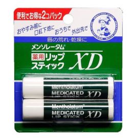 【Rohto】 Mentholatum medicated lipstick XD 4.0g×2 4987241105106image