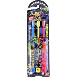 【Bandai】 Splatoon 3 children's toothbrush 3 pcs 4549660894216image