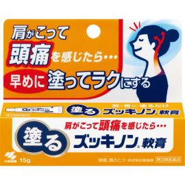 【Kobayashi】 Zucchinon ointment to apply 15g 4987072083239image